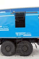 Проем для отвода нагретого воздуха от дизель-электростанции