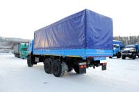 Бортовая платформа с тентом