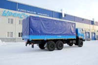 Бортовая платформа с тентом