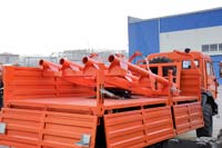 Навесное оборудование для транспортировки ж/б опор