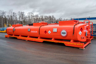 Слив из экологического короба