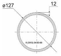 Сечение балок осей FUWA