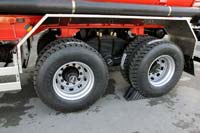 Рессорно-балансирная подвеска без реактивных штанг (двухскатная ошиновка)