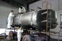 Подготовка продукции завода «УралСпецТранс» к покраске