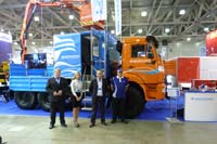 Спецтехника «УралСпецТранс» на выставке «Строительная техника и технологии - 2013»