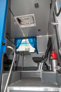 Обниженный пол пассажирского отсека