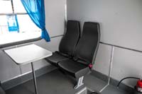 Пассажирские сиденья с ремнями безопасности