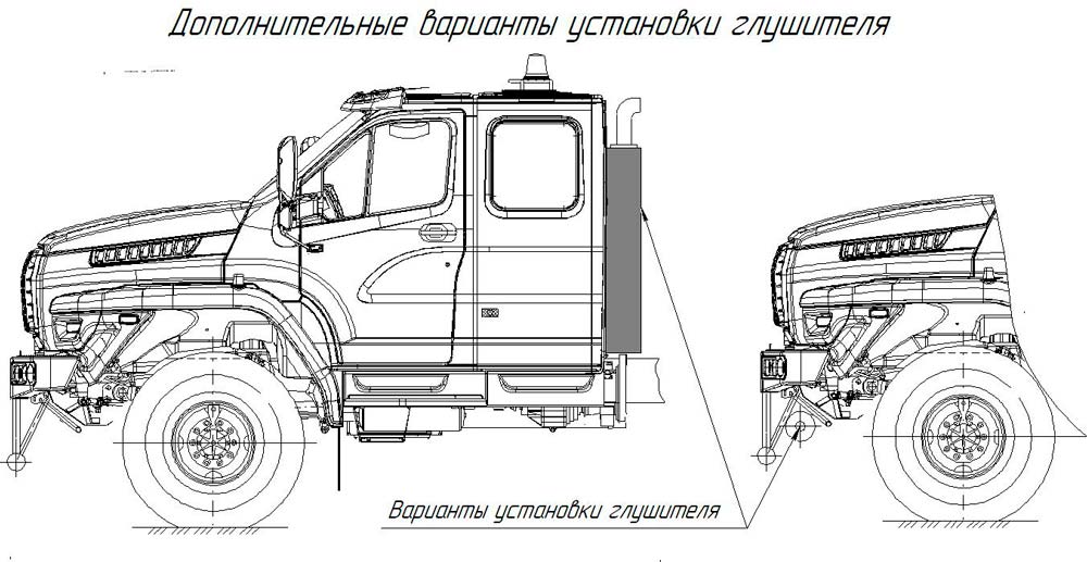 Чертежи урал некст