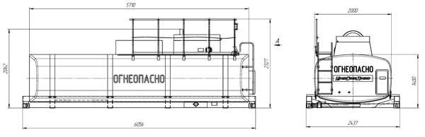 Контейнер-цистерна КЦ-21