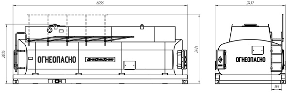 Контейнер-цистерна КЦ-21