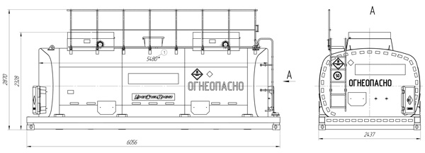 Контейнер-цистерна КЦ-21