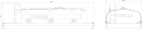 Контейнер-цистерна КЦ-21