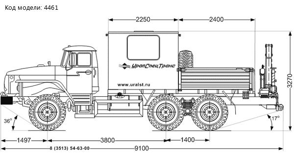 Фургон ГПА с КМУ ИМ-55