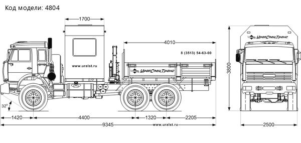 Камаз ГПА 43118-46 с КМУ ИМ-25