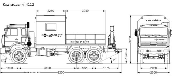 Камаз ГПА 43118 с КМУ ИМ-55