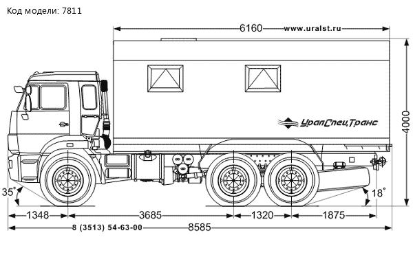 Камаз ТБМ 43118-46 УСТ-54535