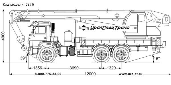 Автокран КС-55733-32-33