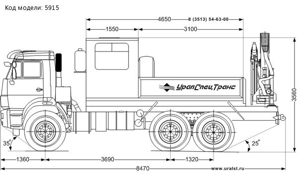 ГПА с КМУ ИМ-150" alt="Камаз ГПА 43118-50 с КМУ ИМ-150