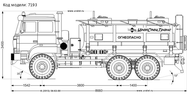 АТЗ-11-2 Урал 5557-80Е5 УСТ