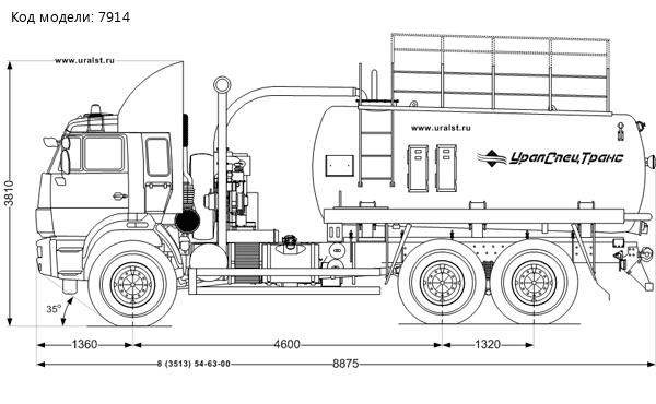 АКН-10 PNR УСТ 5453 Камаз 43118-80(RS)