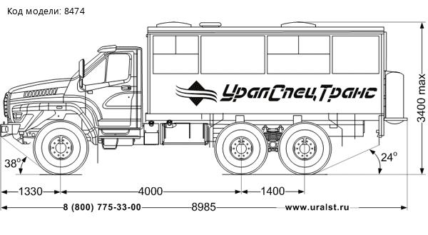  Автобус вахтовый Урал NEXT 32551-5013-73Е5