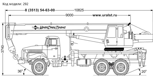 Автомобильный кран КС-45717-1 "Ивановец"