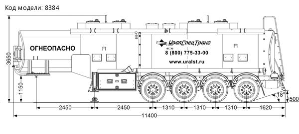 ППЦ 32К-42ЛЛ-4 SAF SEVEREST высота ССУ 1150 мм