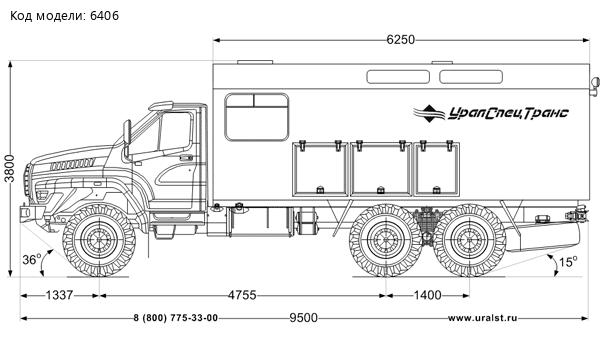 Маслостанция УСТ 5453 Урал 4320-74 NEXT 