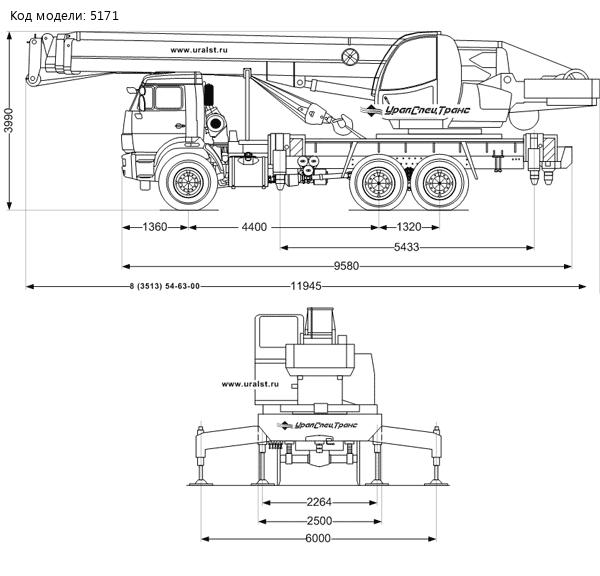 Автокран КС-45717К-3Р ОВОИД Ивановец