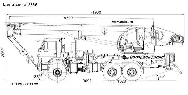 Автокран КС-55713-5К-4 "Камышин" Камаз 43118-50