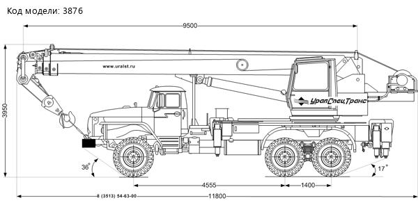 Автокран КС-55713-3В Галичанин