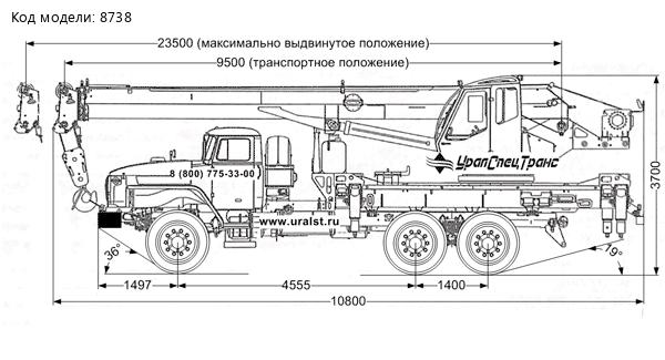 Автокран КС 45734-20-23