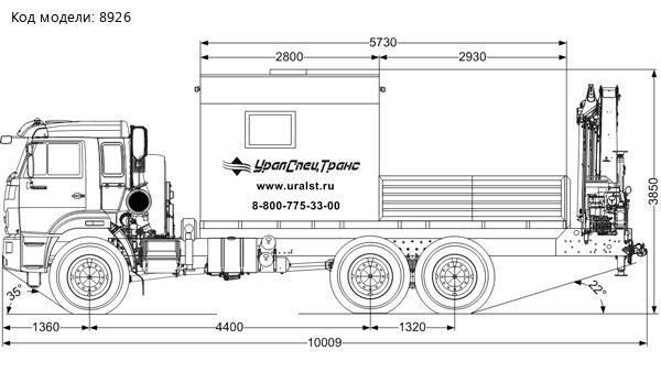 ПАРМ с КМУ Palfinger PК 13.501 SLD1