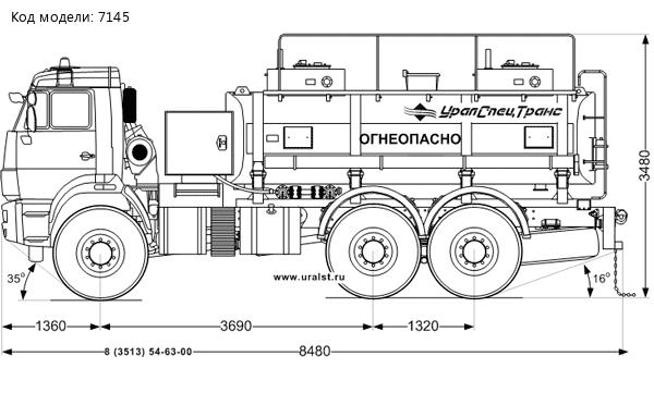 АТЗ-11-2Б Камаз 43118-50 УСТ