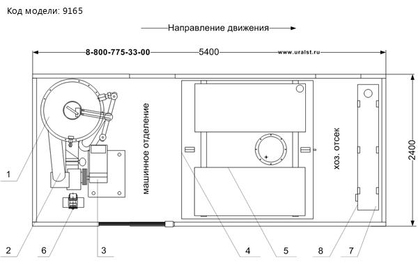 Планировка  ППУА 1600/100