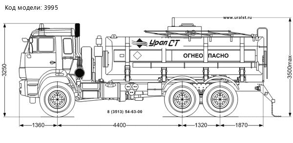 АТЗ-12 на шасси Камаз 43118-24