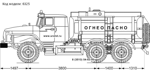 АТЗ-9 Урал 5557-72М