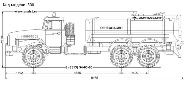 автотопливозаправщик АТЗ-10