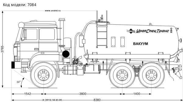 МВ-10 КО УСТ 5453 Урал 5557-82Е5