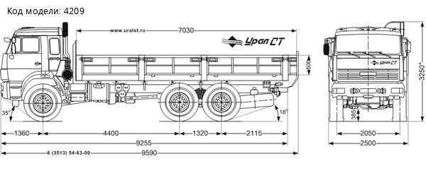 Контейнеровоз Камаз 43118-46