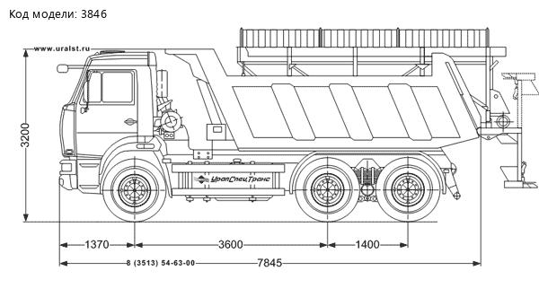 Машина для содержания дорог МД-651