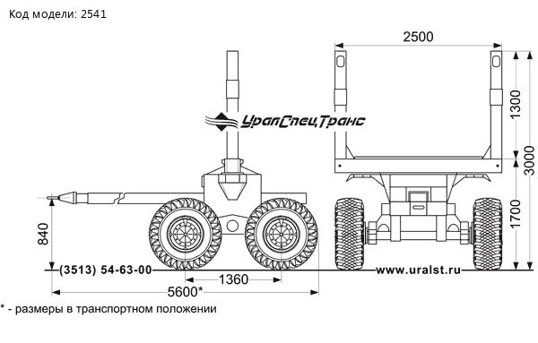 лесовозный роспуск 9066-0000040