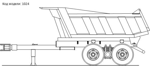 Прицеп самосвальный 85771-0000010