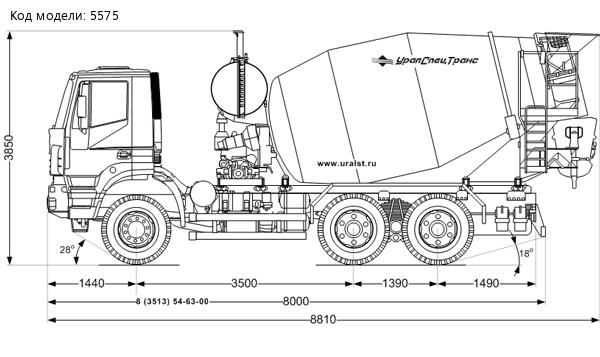 Бетоносмеситель IVECO