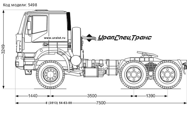 Седельный тягач iveco