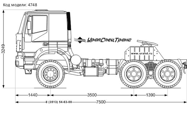 Седельный тягач IVECO 633910