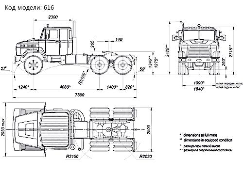 Тягач седельный КрАЗ-64431-080