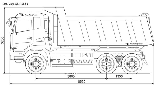 Самосвал DONGFENG DFL 3251A