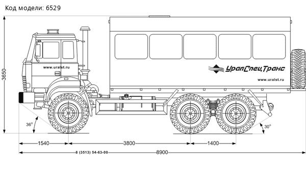 Урал 4320-81М вахта