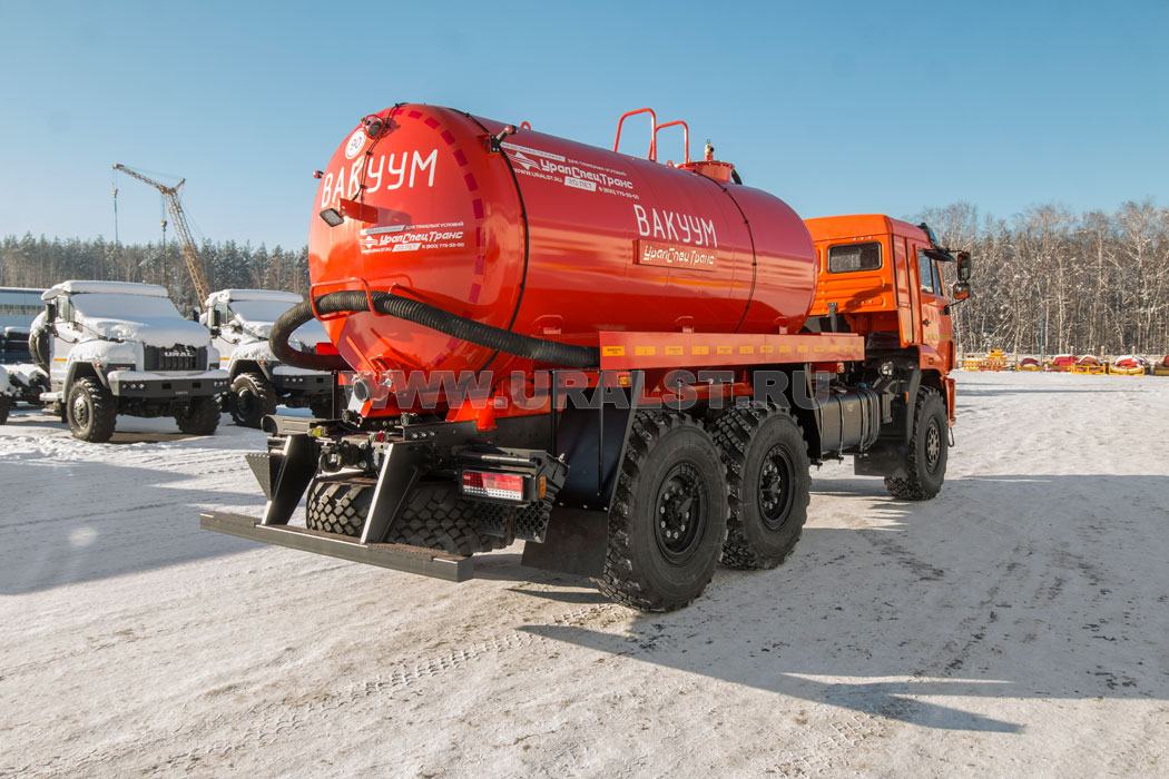 Автоцистерна вакуумная МВ-10-ОД КО УСТ 5453 Камаз 43118-50 сп.м.